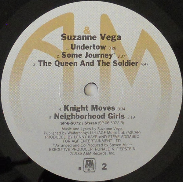 Suzanne Vega : Suzanne Vega (LP, Album, Ele)