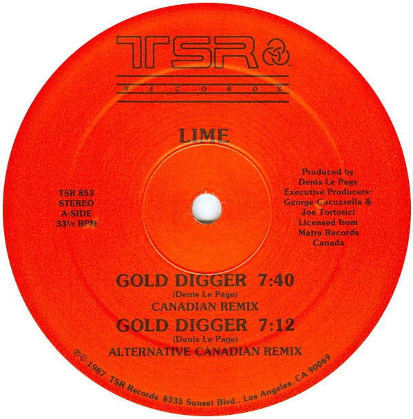 Lime (2) : Gold Digger (12")