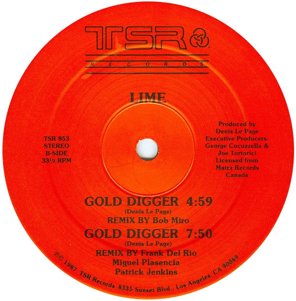 Lime (2) : Gold Digger (12")