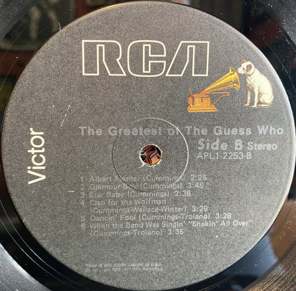 The Guess Who : The Greatest Of The Guess Who (LP, Comp, Ind)