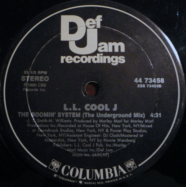 LL Cool J : The Boomin' System (12")