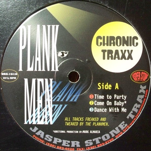 Plank Men : Chronic Traxx (12")