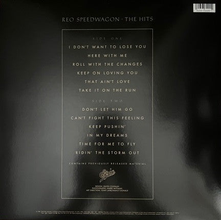 REO Speedwagon : The Hits (LP, Comp, RE)