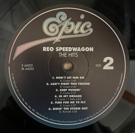 REO Speedwagon : The Hits (LP, Comp, RE)