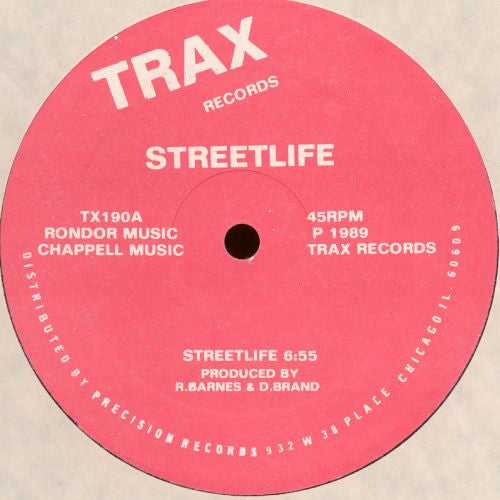 Streetlife (2) : Streetlife (12")