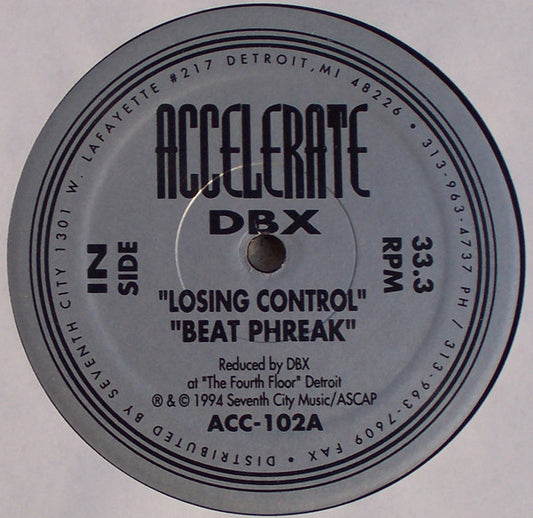 DBX : Losing Control (12")