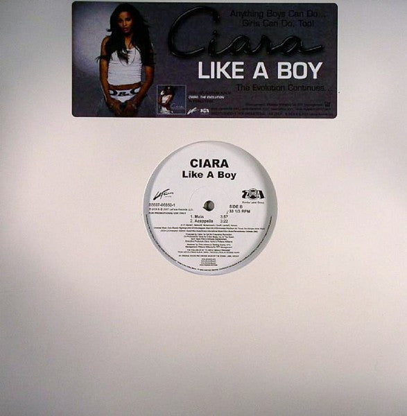 Ciara (2) : Like A Boy (12", Promo)