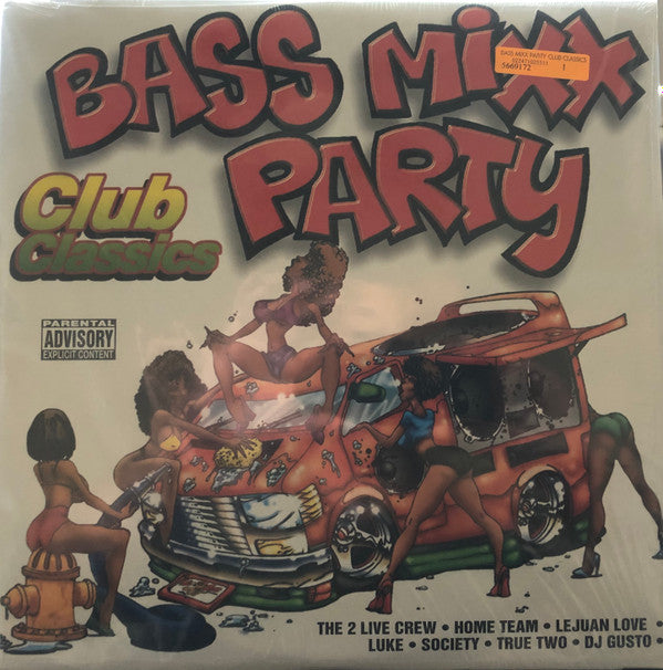 Various : Bass Mixx Party Club Classics (LP, Comp, Mixed)