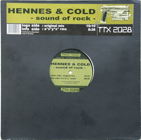 Hennes & Cold : Sound Of Rock (12")