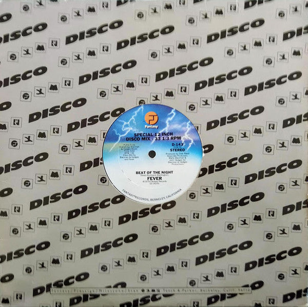 Fever (3) : Beat Of The Night / Pump It Up (12", San)