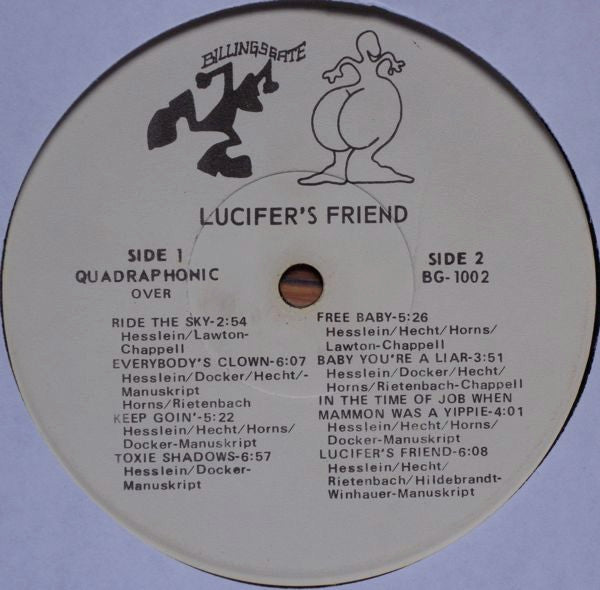 Lucifer's Friend : Lucifer's Friend (LP, Album, RE, Gat)