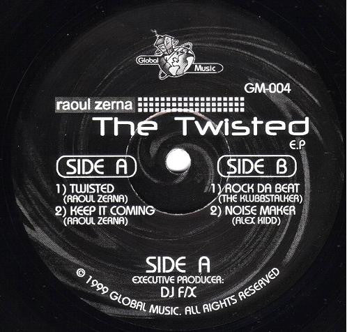 Raoul Zerna : The Twisted E.P. (12", EP)