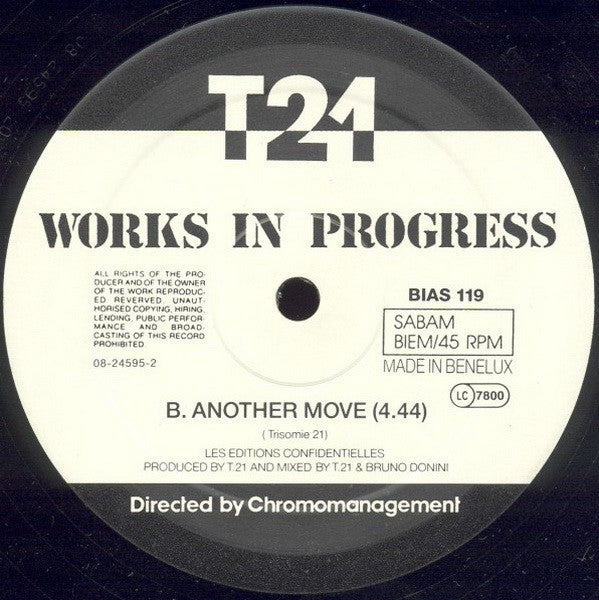 Trisomie 21 : Works In Progress (12")