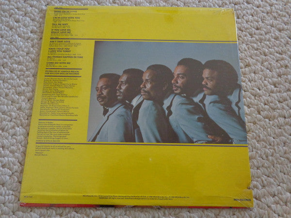 Harold Melvin And The Blue Notes : All Things Happen In Time (LP, Album, Pin)