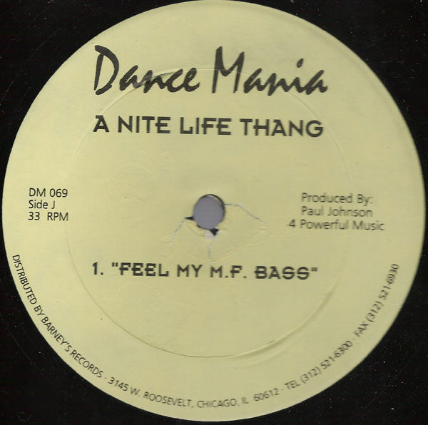 Paul Johnson : A Nite Life Thang (12")