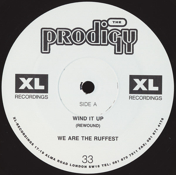 The Prodigy : Wind It Up (Rewound) (12", Promo)