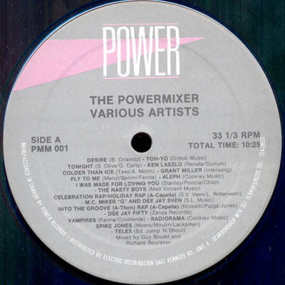 Various : The Powermixer (12", Mixed)