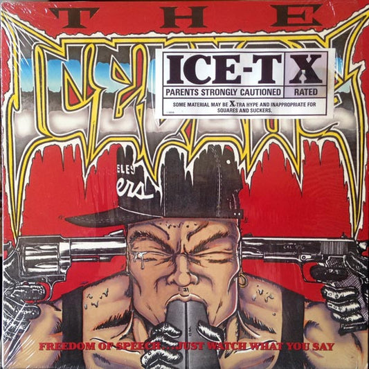 Ice-T : The Iceberg (Freedom Of Speech... Just Watch What You Say) (LP, Album)