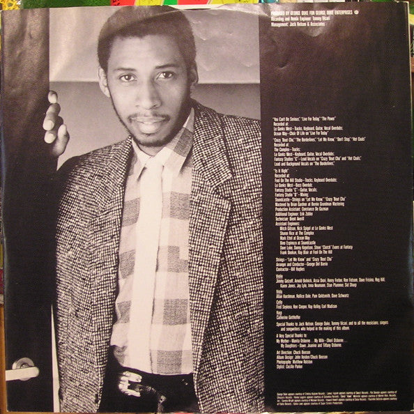 Jeffrey Osborne : Don't Stop (LP, Album, R)