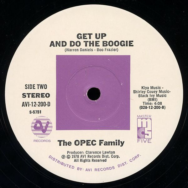 The OPEC Family : Love Account (12")