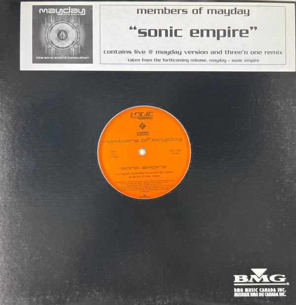 Members Of Mayday : Sonic Empire (12")