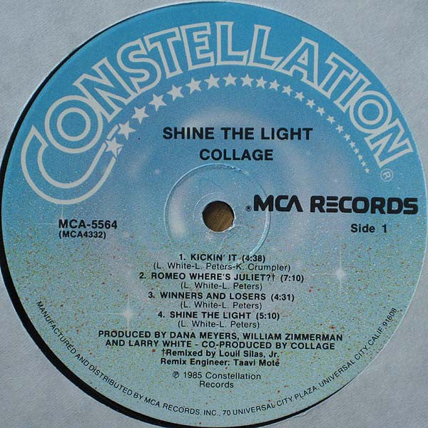 Collage (3) : Shine The Light (LP, Album, Pin)