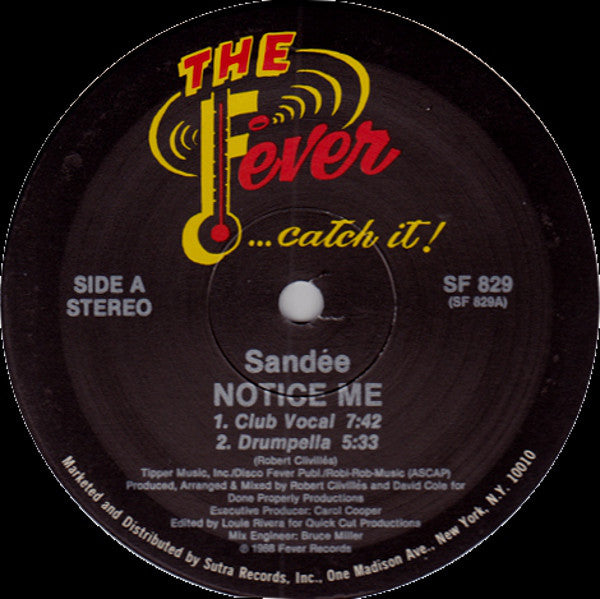 Sandee : Notice Me (12", RE)