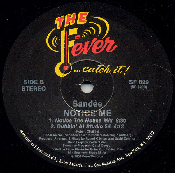 Sandee : Notice Me (12", RE)