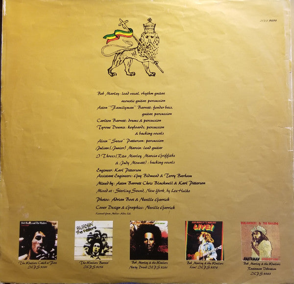 Bob Marley & The Wailers : Exodus (LP, Album, Ter)