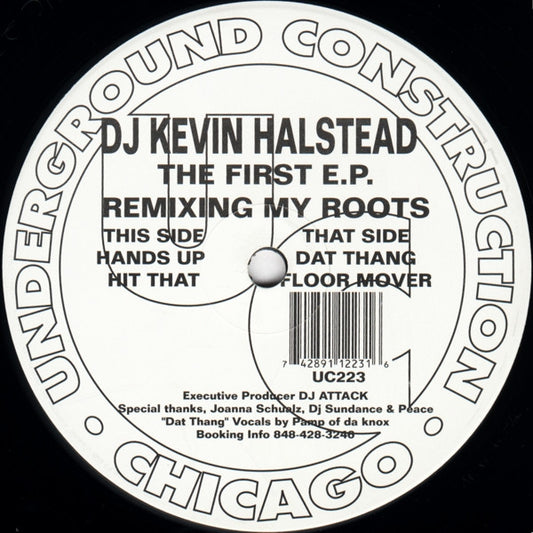 DJ Kevin Halstead* : The First E.P. Remixing My Roots (12", EP)