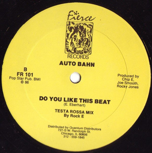 Auto Bahn : Do You Like This Beat (12")