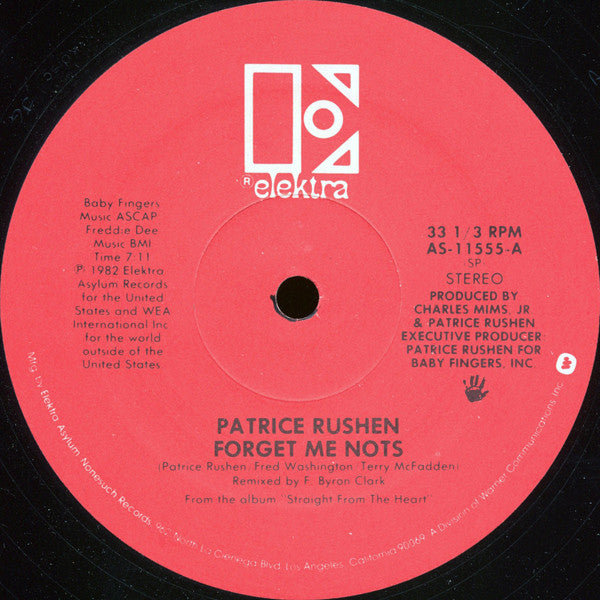 Patrice Rushen : Forget Me Nots (12")