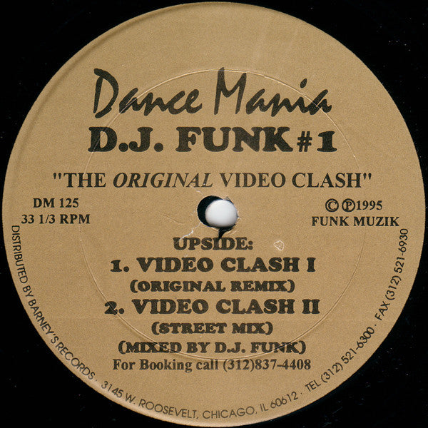 DJ Funk : The Original Video Clash (12")