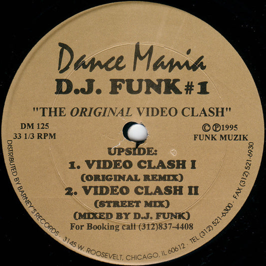 DJ Funk : The Original Video Clash (12")