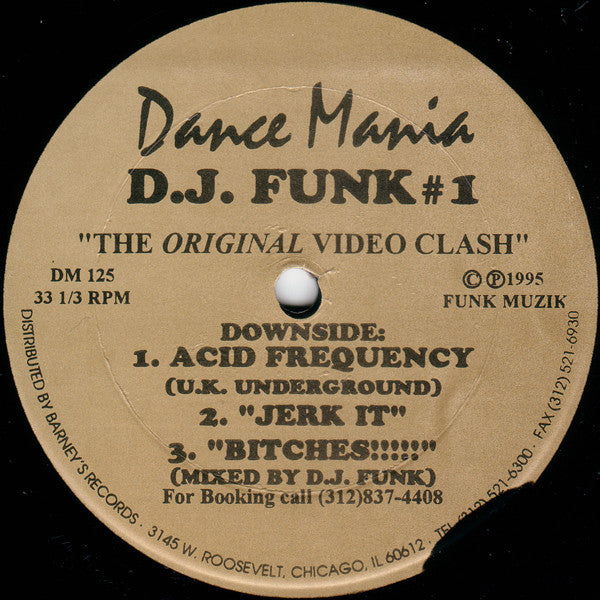 DJ Funk : The Original Video Clash (12")