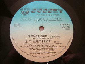 Hex Complexx : I Want You (12")