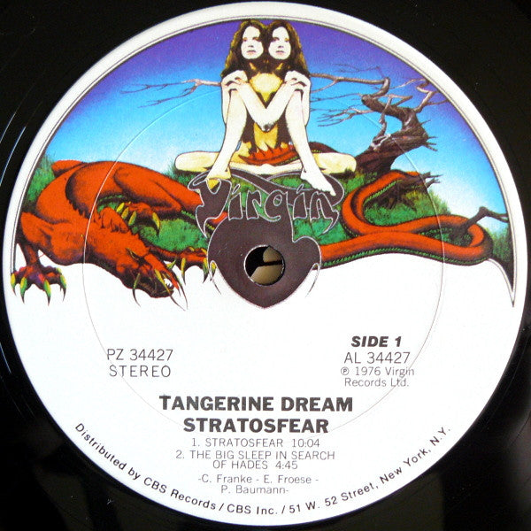 Tangerine Dream : Stratosfear (LP, Album, Gat)