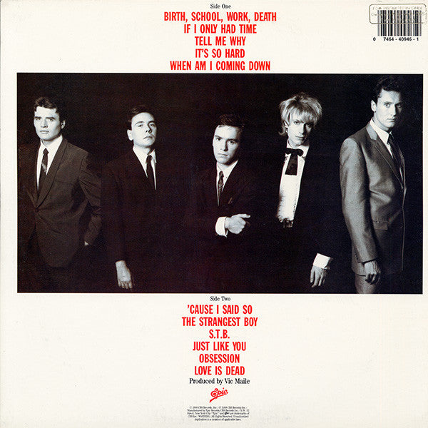 The Godfathers : Birth, School, Work, Death (LP, Album)