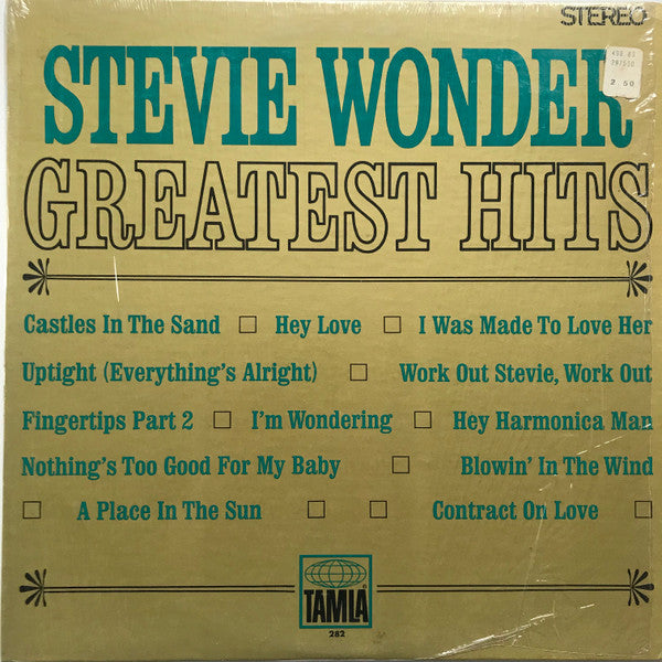 Stevie Wonder : Greatest Hits (LP, Comp, Ind)