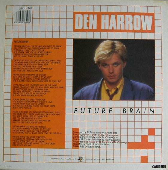 Den Harrow : Future Brain (12", Maxi)