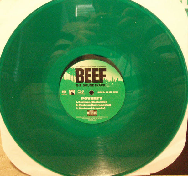 Poverty (2) / Ice Cube : Beef The Soundtrack (12", Promo, Gre)