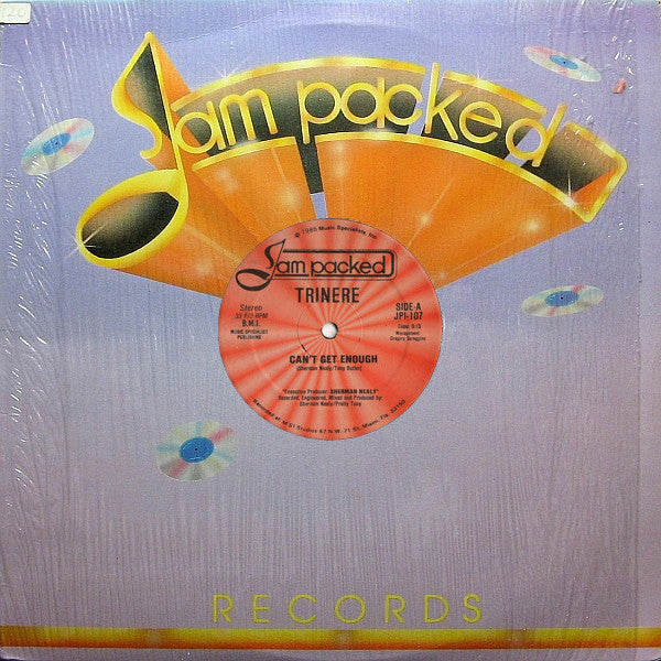 Trinere : Can't Get Enough (12", Ora)