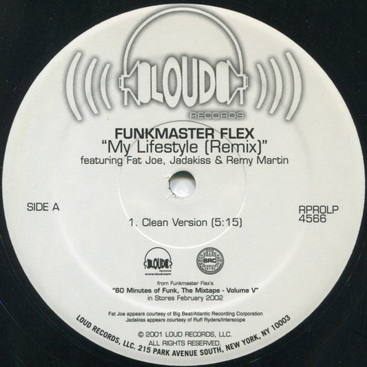 Funkmaster Flex : My Lifestyle (Remix) (12")