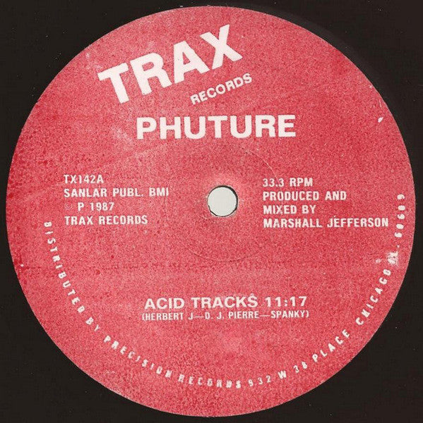 Phuture : Acid Tracks (12", Red)