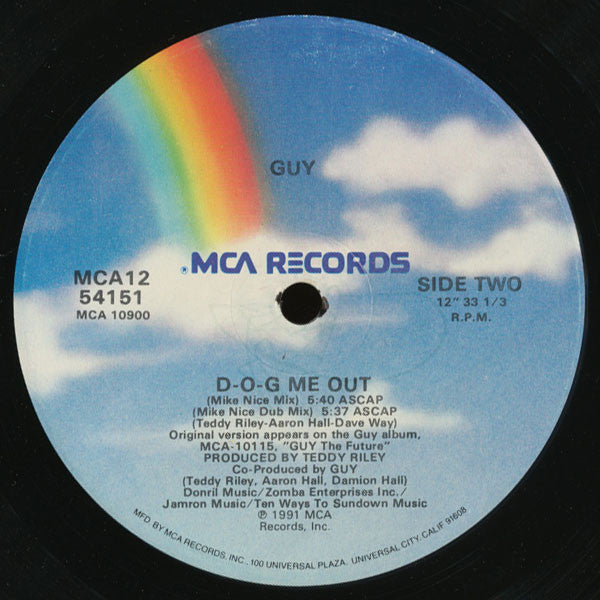 Guy : D-O-G Me Out (12", Single)