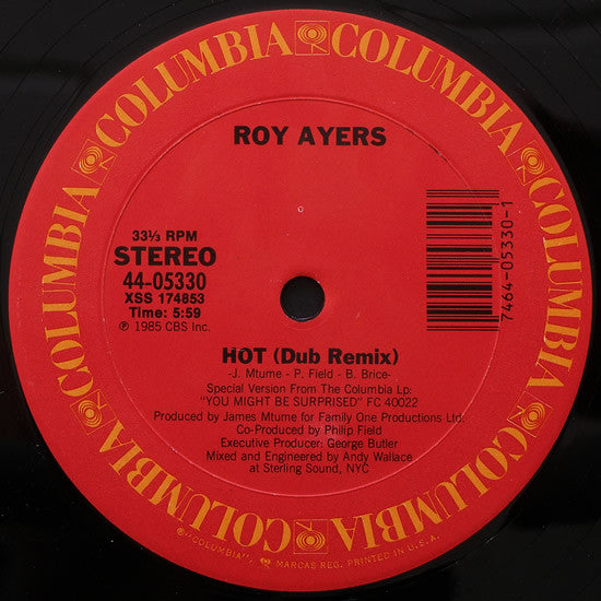 Roy Ayers : Hot (12")