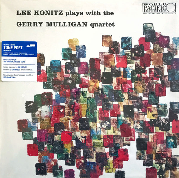 Lee Konitz Plays With The Gerry Mulligan Quartet* : Lee Konitz Plays With The Gerry Mulligan Quartet (LP, Album, Mono, RE, 180)