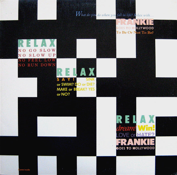 Frankie Goes To Hollywood : Relax (12", SRC)