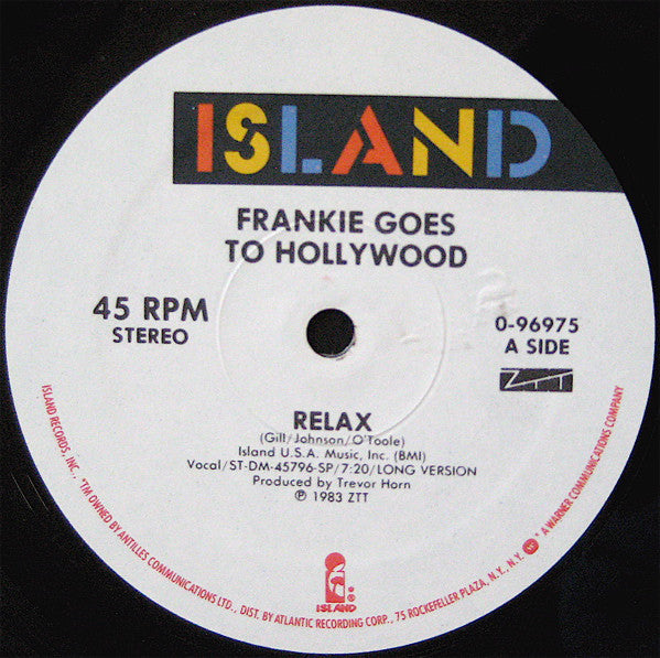 Frankie Goes To Hollywood : Relax (12", SRC)