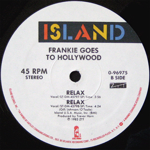 Frankie Goes To Hollywood : Relax (12", SRC)